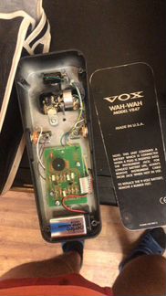 Vox v847. Made in USA. Wah педаль