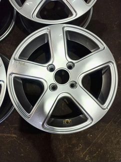 Диски новые литые R14 LU на Hyundai Kia