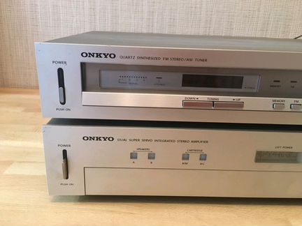 Усилитель и тюнер Onkyo a25 + t25