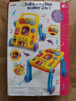 Детские развивающие ходунки 2 в 1