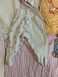 Боди и ползунки размер 56 62 68