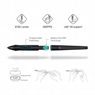 Huion Q620M H610 Графический планшет