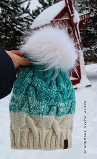 Комплект шапки в стиле family look