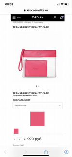 Косметичка Kiko Milano