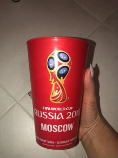 Стакан пивной сувенирный Fifa World Cup 2018