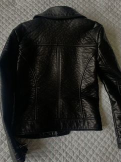 Кожаная куртка ASOS