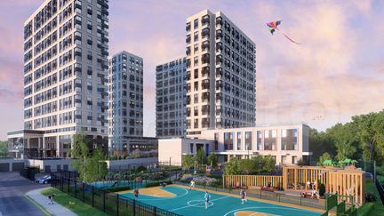 1-к апартаменты, 35.6 м², 18/22 эт.
