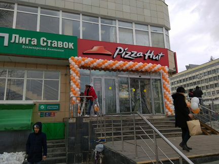 Арки и гирлянды из воздушных шаров