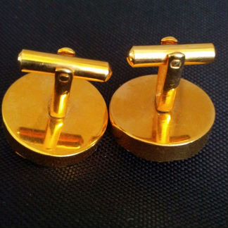 Запонки крупные винтаж