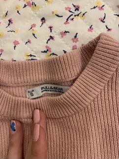 Свитер укороченый pull&bear