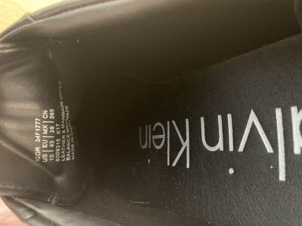 Кеды Calvin Klein (Igor Leather), оригинал