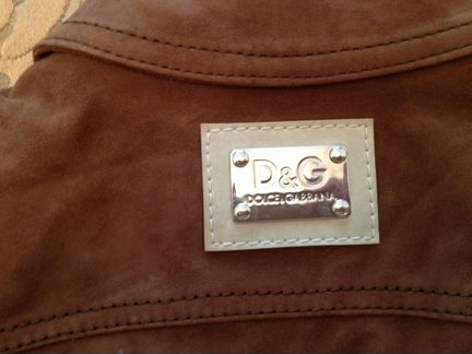 Замшевая куртка Dolce and Gabbana. Новая