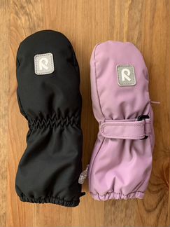 Варежки Reima Tassu розовые 0 черные 1
