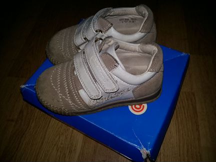 Ботиночки кожа замша