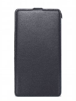 Чехол-книжка для LG P713 Optim L7 II без лого черный пакет