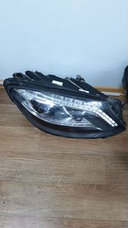 Фара правая Мерседес S 222 дорестайл с ночным виде