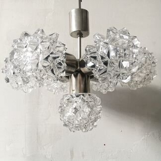 Винтажная люстра Чехословакия 60е