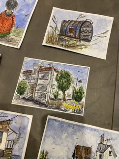 Рисунки картины открытки
