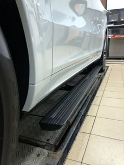 Выдвижные электро Пороги Porsche Cayenne 2019 год