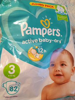 Pampers active baby-dry 3