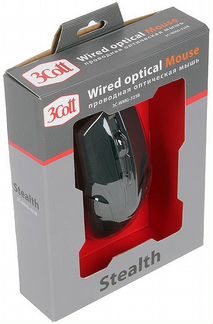 Игровая мышь 3Cott 3C-WMG-323B Black USB оригинал