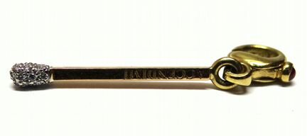 Золотая подвеска Pasquale Bruni спичка, оригинал