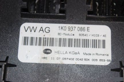 Блок управления комфорта Volkswagen Golf 6
