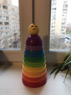 Пирамидка fisher price