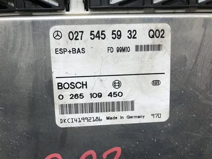Блок управления ESP Mercedes-Benz C-Class W202