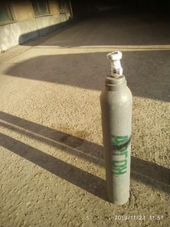 Аргон чистый в баллоне 10 литров