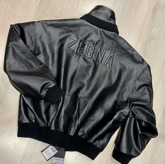 Кожаная куртка Zegna