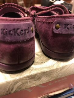 Туфли Kickers фуксия с ремешком р.26