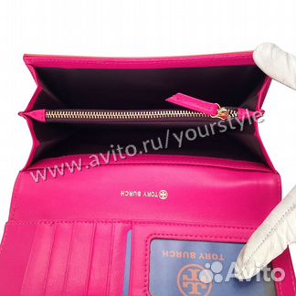 Женский кожаный кошелек Tory Burch арт.7701-3
