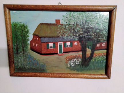 Картина маслом голландского художника