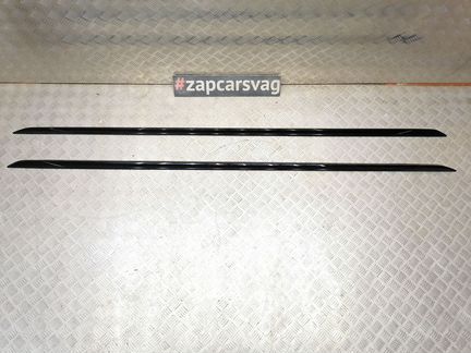 К-т накладок на пороги Audi A4 S-Line B9 рестайлин