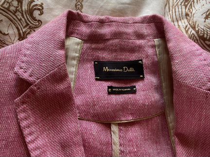 Розовый пиджак Massimo Dutti