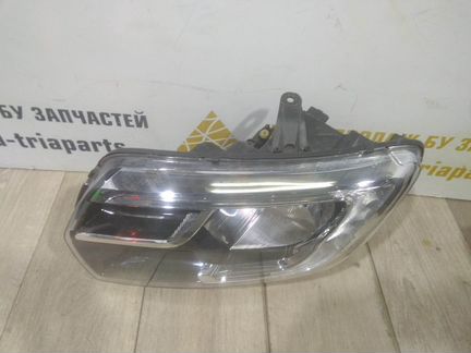 Фара левая Рено Логан 2 Renault Logan 2 рестайлинг