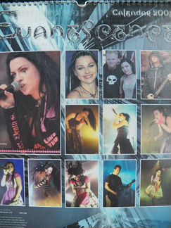 Календари. Постеры. Орландо Блум, Evanescence