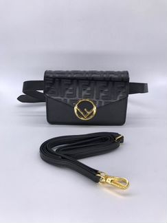 Fendi Сумка поясная Фенди F logo Belt Bag