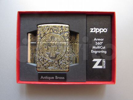 Zippo 29719 Armor St. Benedict, new