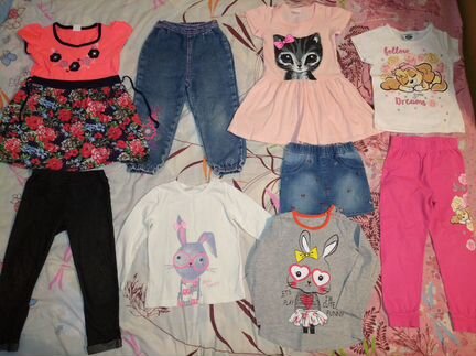 Вещи для девочки 98разм