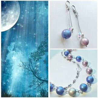 Колье и серьги 