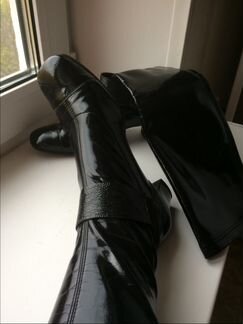 Лаковые сапоги Topy