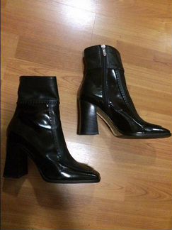 Ботильоны из натуральной кожи
