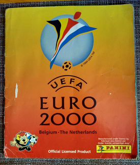 Журнал для наклеек Euro 2000 Panini