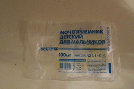 Мочеприемник детский для сбора анализа, 100 мл