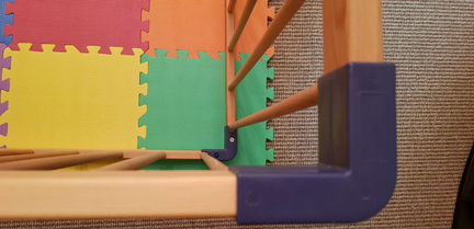 Манеж деревянный