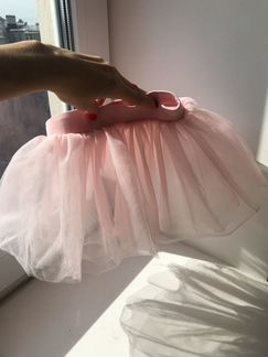 Юбка балетная розовая