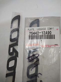 Эмблема Toyota Corolla 7544212A90
