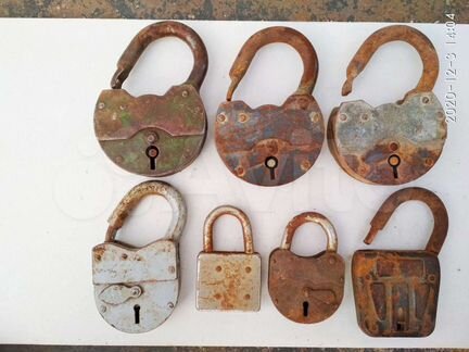 Замки навесные амбарные СССР(без ключей)